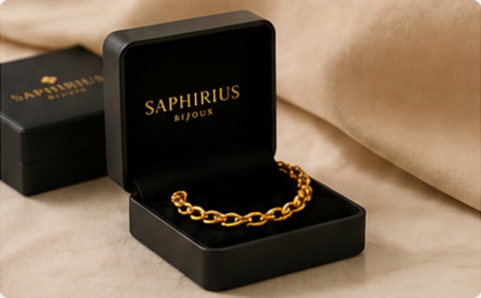 تغليف هدايا Saphirius متاح كخيار