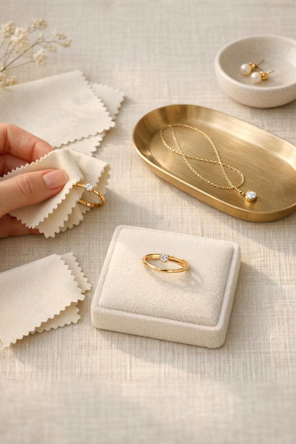 Saphirius jewellery care ritual